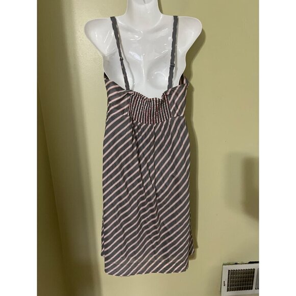 American Eagle Babydoll Striped Sundress Size 14 abeachy Vacation Sun Summer - Picture 8 of 9